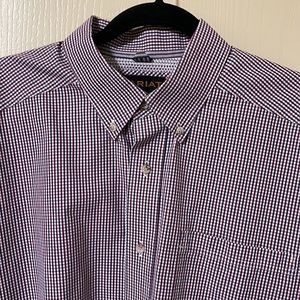 Ariat Pro Series men’s button down shirt small plaid red/navy Neck 19 Size XL